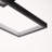 15.7in Modern LED Flush Mount Ceiling Light