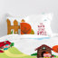 Pugsley Cotton No Pattern Duvet Cover with Pillowcases-17647147