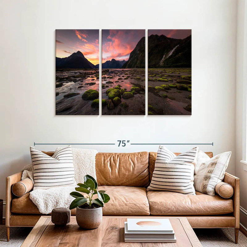 Sebbie Milford Sound At Sunrise, 36" H x 57" W