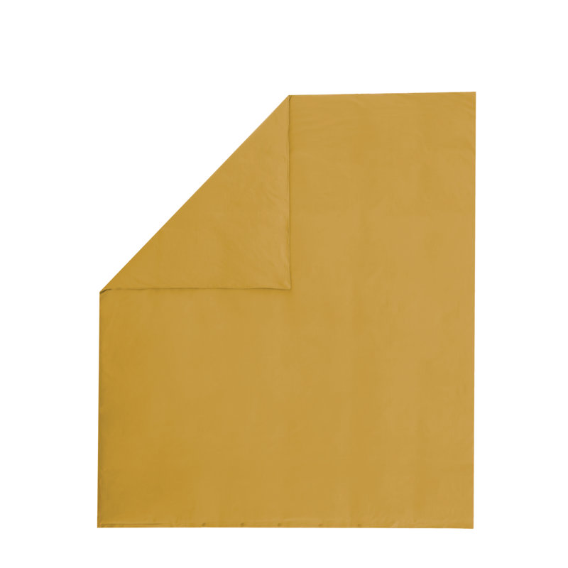 Penny Cotton Duvet Cover, King Duvet Cover, Yellow