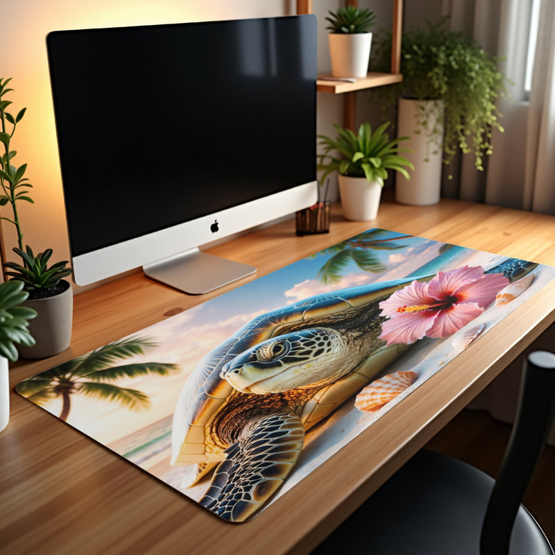 Polyester Desk Pad, 23.6x13.8