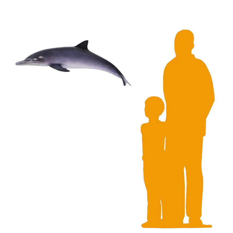 Dolphin Wall Decor Statue