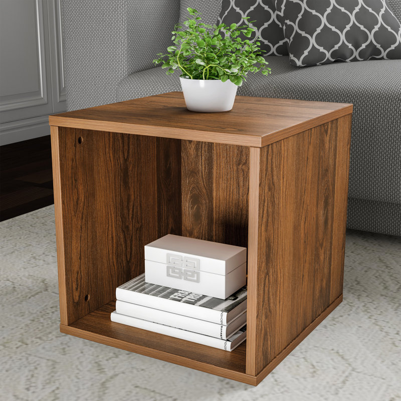 Table de bout empilable Danavia, Brun