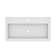 Native Stone Handcrafted Concrete 36" Trough Bathroom Sink