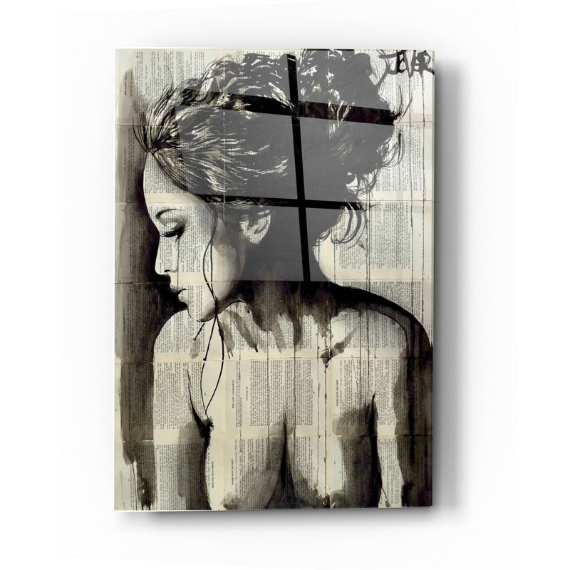 Trinx «Dreamer» par Loui Jover, art mural en verre acrylique, H 36 po x l 24 po x P 0,2 po