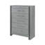Commode argent Lorenzo