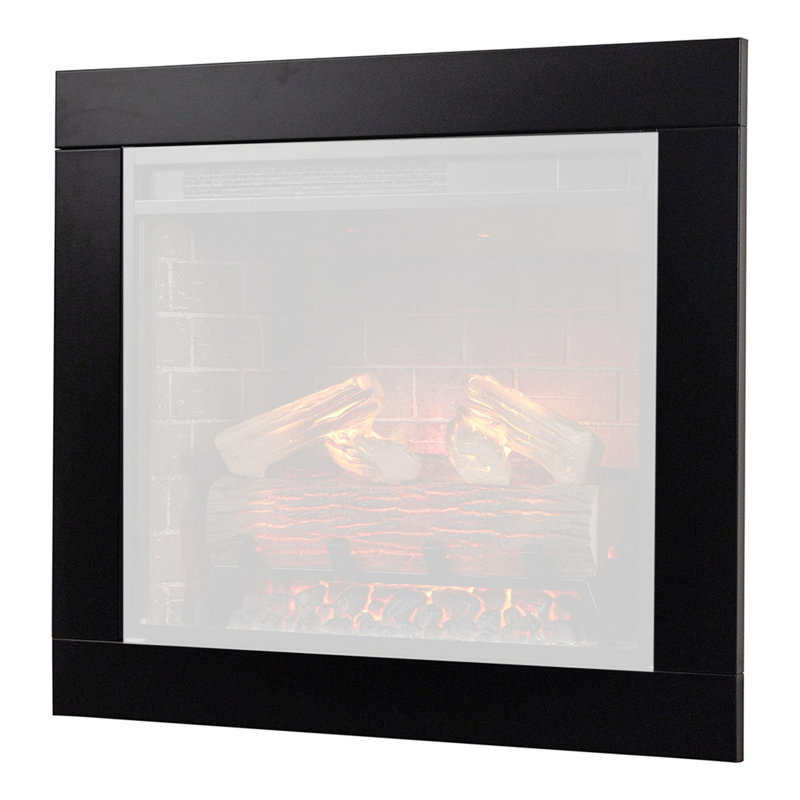 Ensemble de garniture de foyer moderne Modern Ember Uptown, garniture de 3 pouces - foyer vendu séparément, 23"