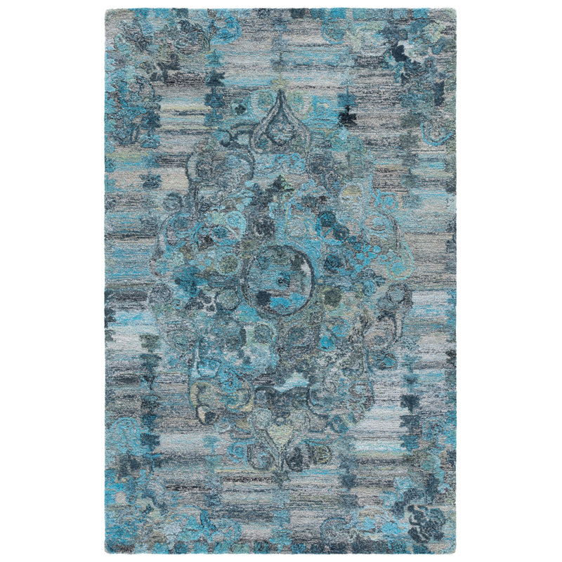 Anatolia Hand Tufted Performance Oriental Indoor Rug, 6'-0" x 6'-0" Round