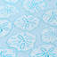 Tapis bleu intérieur / extérieur en polyester tissé à la machine Wodonga-984342020