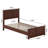 Patillo Solid Wood Low Profile Bed with Matching Footboard-1672548791-1672548784