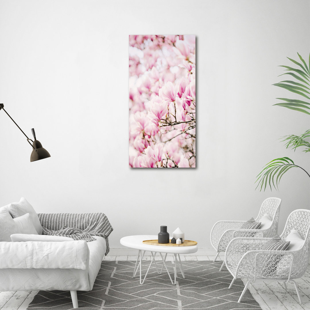 Magnolienblüten - Kunstdrucke auf Leinwand