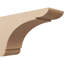 Bois de cèdre brut olympique TimberThane Corbel, brun clair apprêté-88289588
