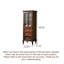Armoire à porte rétro, trois tiroirs Retro Glass