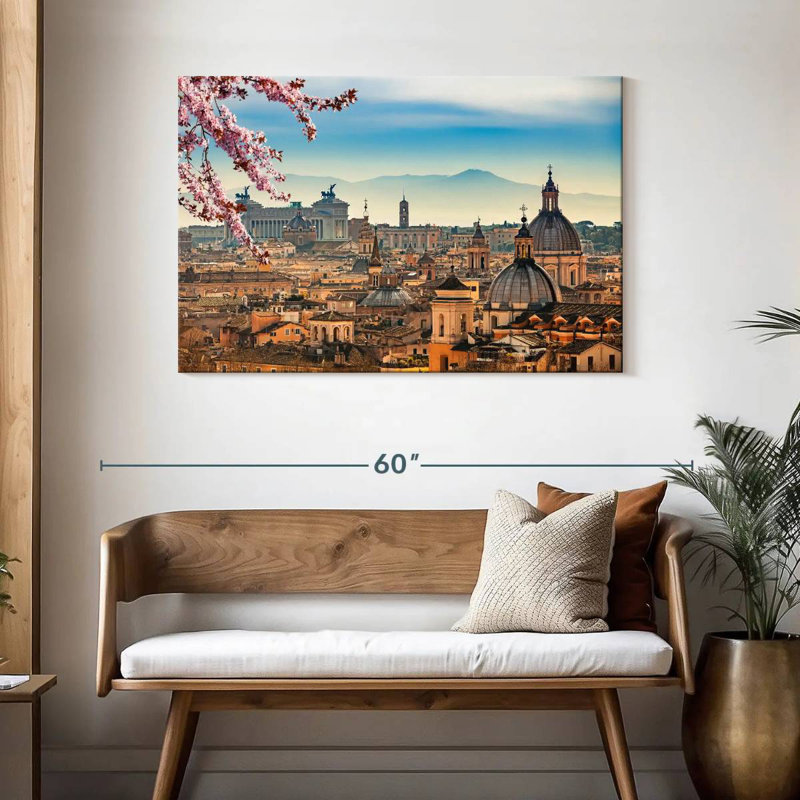 Ravi Rome, 30" H x 45" W
