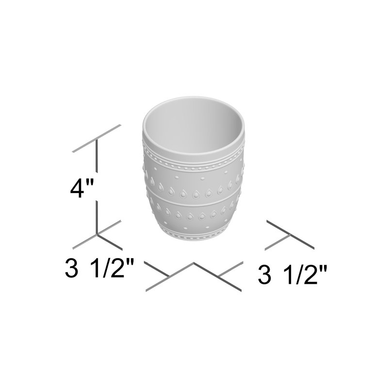 Ensemble de verres à pied 12 oz Fez, Gris