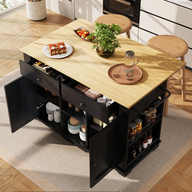 Kitchen Cart, Black