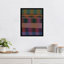 «Abstract Lines 17» par Beth Vassalo, impression sur bois encadrée-1691422978-1688675218