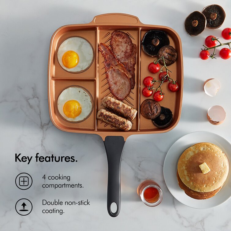 Win a VonShef Multi Section Frying Pan