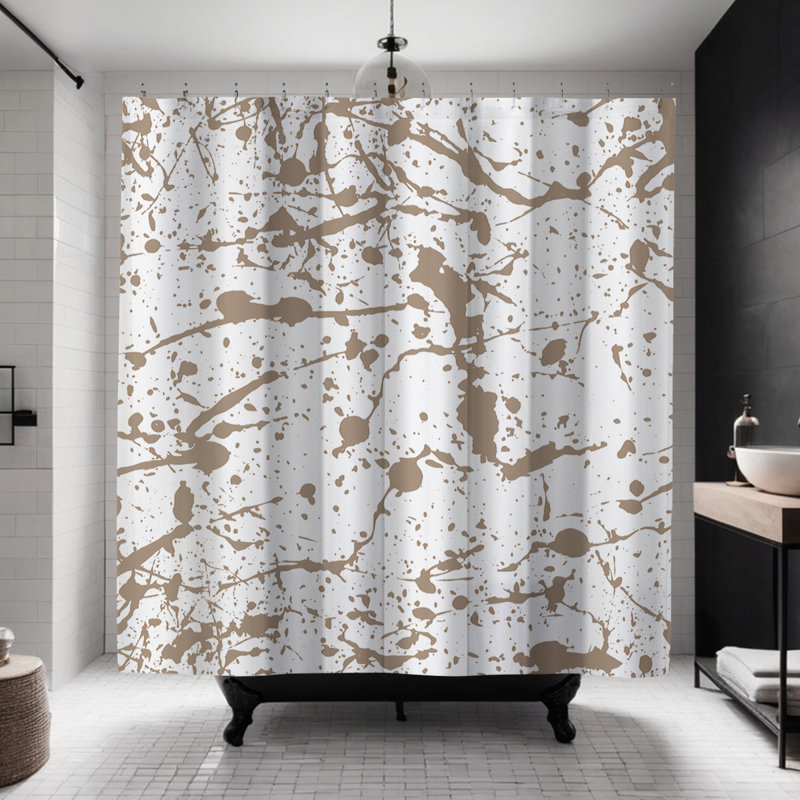 Coco Shower Curtain, Beige