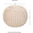 Ignazia Upholstered Cotton Storage Ottoman