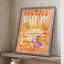 «Live In The Sunshine I», reproduction encadrée - bois massif-99386214