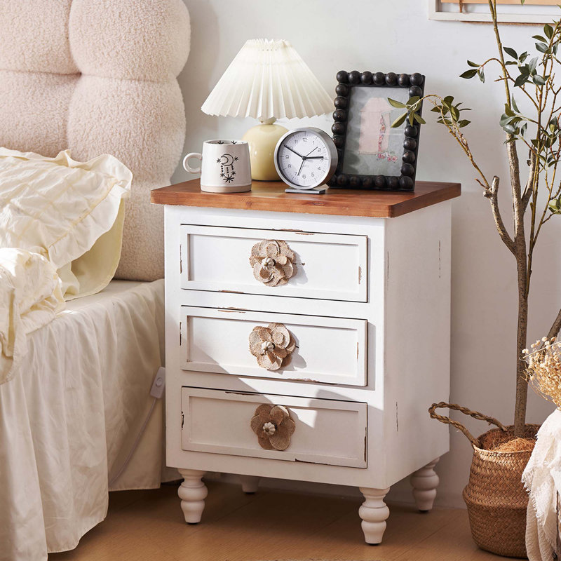 Nightstand, Antique White
