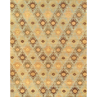 Damash Area Rug in Light Blue
