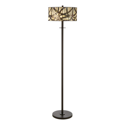 Mundelein 147cm Bronzed Traditional Floor Lamp