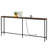 70.9'' Narrow Long Rustic Entryway Table for Behind the Living Room Sofa with 2 Power Outlets and USB Ports-387049656