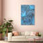 Neon garden Canvas Abstract Print by Oliver Gal, Black Frame, 10 x 15-1711856855-1778261214