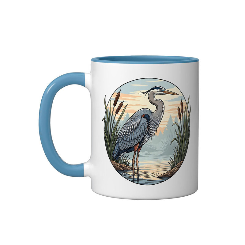 Ceramic Coffee Mug, Blue