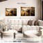 «Bass Fishing Set», 3 pièces sur toile-98563116