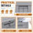 42 Gallon Outdoor Indoor Resin Deck Box And Waterproof Package Delivery Box-112885895