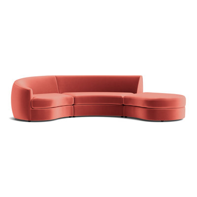 Giselle 3-Piece Left Arm Sectional