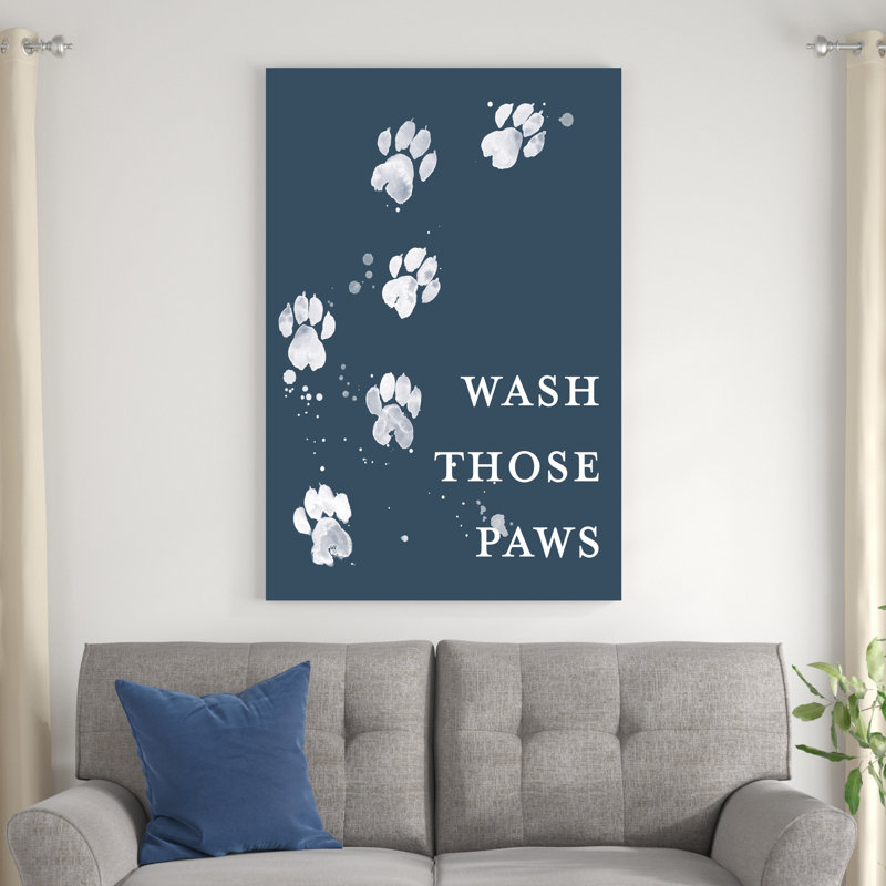 Wash Your Paws I, H 48 po x l 32 po