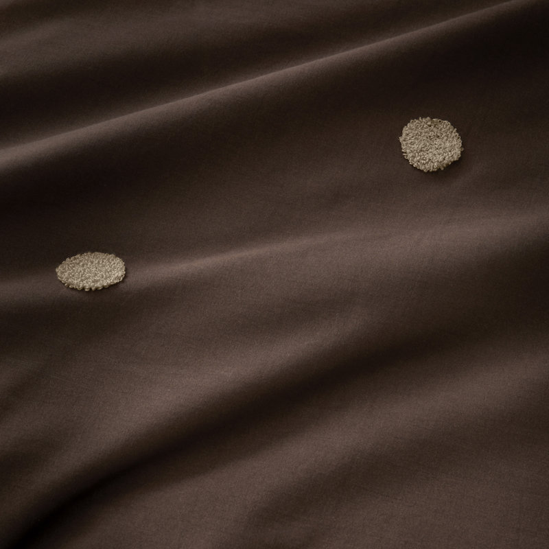 Dot Garden Cotton Dots Duvet Cover Set, Super King Bed (260 x 220 cm)