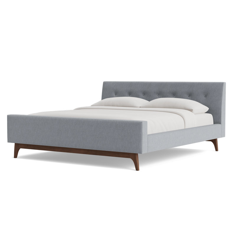 Tyler Bed, Performance Weave - Zinc, California King