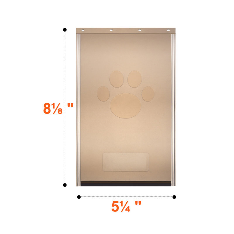 Pet Door Replacement Flap Compatible with Pet Doors, 20.7cm H x 13.3cm W x 0.5cm D