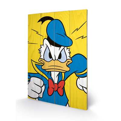 Donald Duck Mad Poster Graphic Art Print