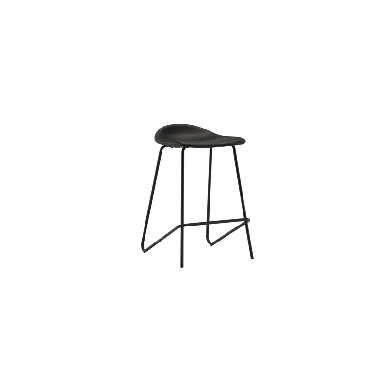 Grebbestad 66cm H Upholstered Metal Cantilever Chair