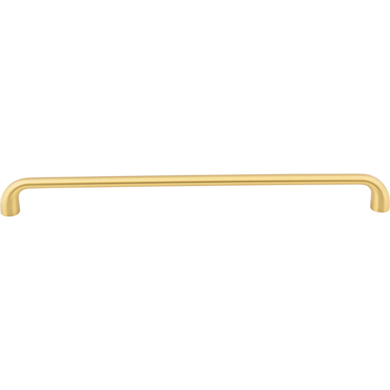 Loxley Bar Pull, Brushed Gold, 6 5/16"