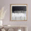 «Dripping Black & White Color Blocks», reproduction sur toile flottante-161676773-161676770