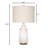 Rustic Resin Table Lamp