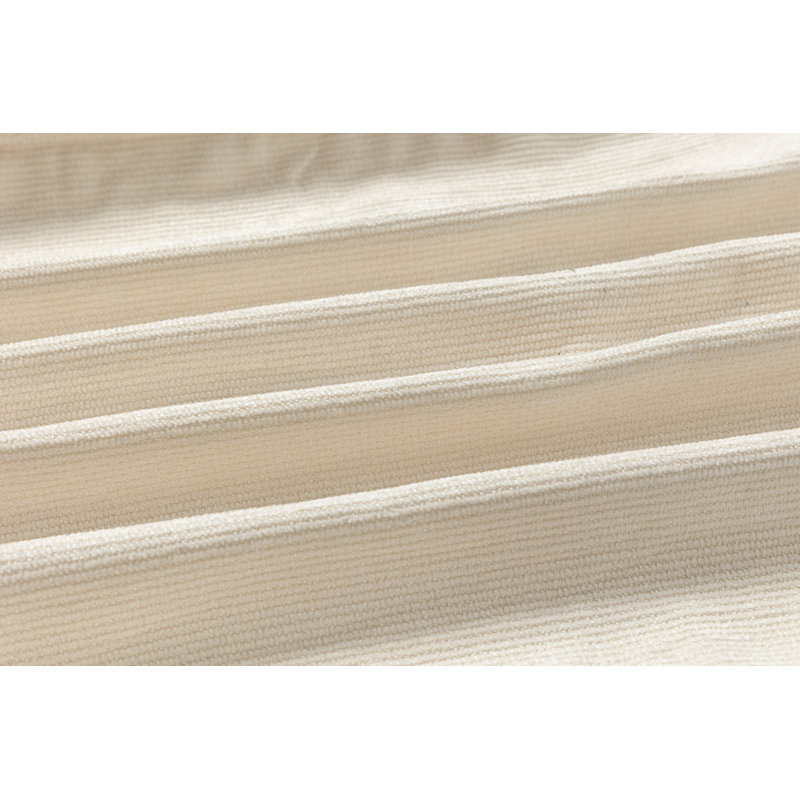 Canapé modulaire surdimensionné de 130,71 po de large avec canapé modulaire True Relax, Velours blanc