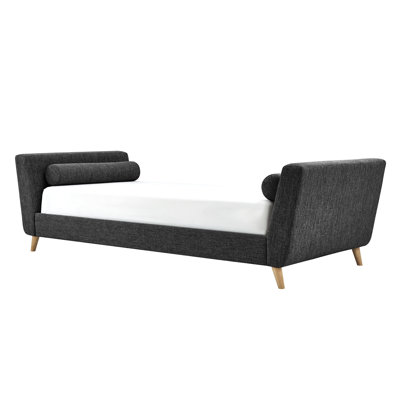 Forkey Upholstered Linen Daybed