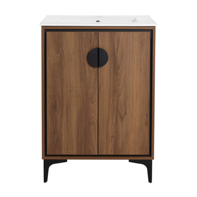 Bathroom Storage Vanity with Sink