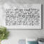 Écriture avec amour, toile tendue I-Gallery-584458635