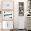 Aadhith Freestanding Linen Cabinet-564306428
