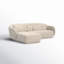 Cheslea Cream Boucle Sectional - Raf-96004525