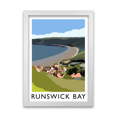 Runswick Bay by Richard O'Neill - Print